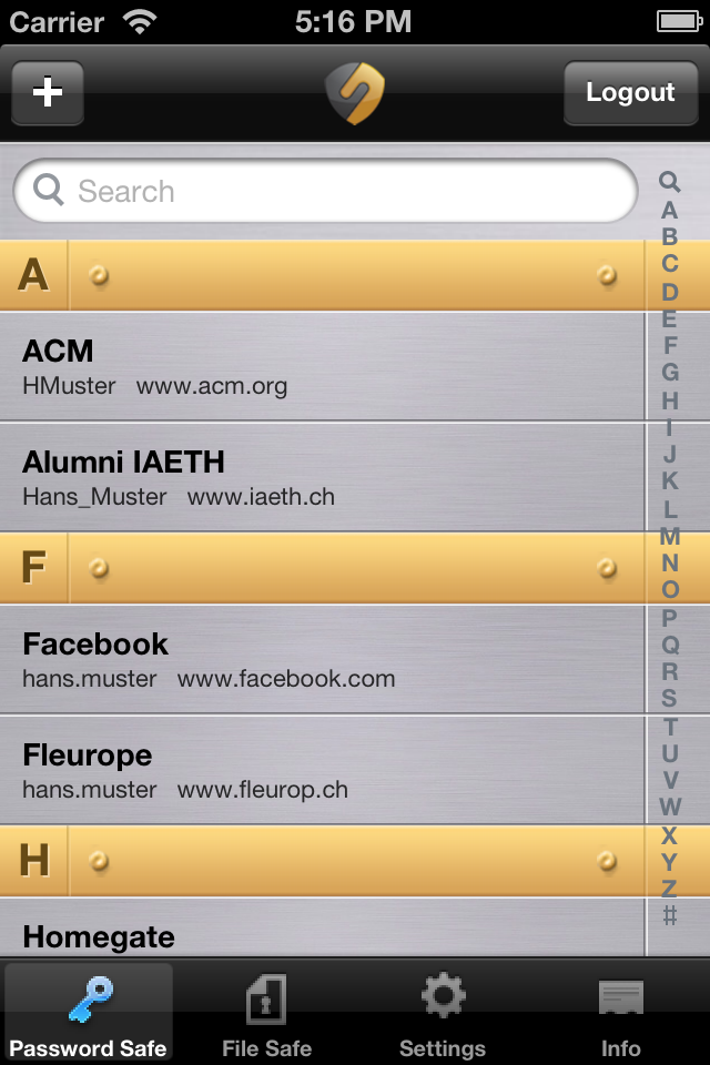 iPhone Screenshot 1